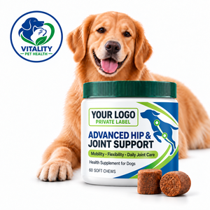 Friandises à mâcher pour la santé des articulations des chiens, marque privée, 10 en 1, multivitamines, glucosamine, chondroïtine, complément alimentaire - Product Image 1