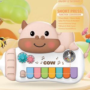 <span class=keywords><strong>Piano</strong></span> pour bébé, clavier sensoriel, éducation précoce, orgue musical, jouet électronique en plastique, son d'animal, <span class=keywords><strong>piano</strong></span> électronique - Product Image 2