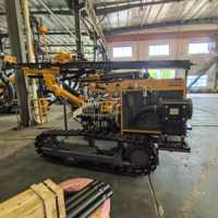 Foreuse à chenilles DTH Kaishan KG726HIII 58KW 90-115mm Profondeur 25m 30 °   Perçage pour l'extraction de granit, de calcaire et de charbon dans les carrières