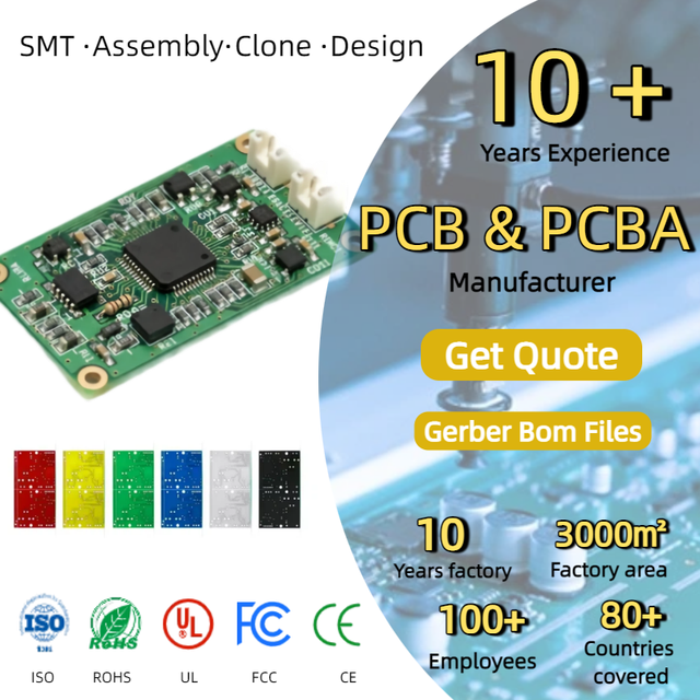 Customized OEM PCBA Assembly Hub with Multi-layer FR4 Board Design and High-Quality Fabricator Services