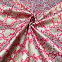Tissu Brocart de Luxe SHIKHA FAB Léger Tissé à Motif Géométrique Abstrait Respirant Séchage Rapide Textile de Maison pour Femme