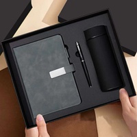 Coffret Cadeau Premium Personnalisé Comprenant un Gobelet Isotherme et un Carnet – Impression de Logo d'Entreprise Disponible – Cadeau d'Affaires pour le Personnel