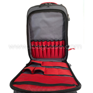 Tùy chỉnh Top-notch 1680D họa sĩ Nguồn cung cấp lưu trữ túi đa-túi sơn bàn chải công cụ Ba lô - Product Image 3