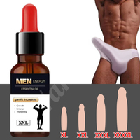Aceite Esencial Vegetal XXL para Masaje Energético Masculino y Cuidado Personal Íntimo
