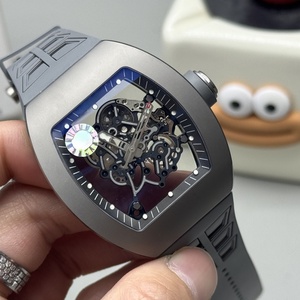 高品質チタン製高級腕時計、中空文字盤、自動巻きムーブメント、パワーリザーブ50時間、機械式腕時計 - Product Image 2