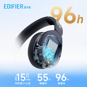 เอดิฟายเออร์ W830NB หูฟังบลูทูธแบบครอบหูตัดเสียงรบกวนไร้สายคุณภาพสูงสำหรับกีฬาเกมอีสปอร์ต - Product Image 3