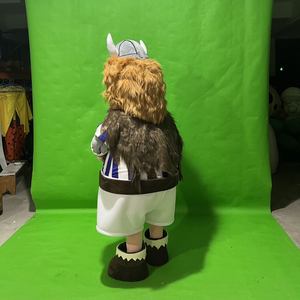 Custom Design di alta qualità oro peluche <span class=keywords><strong>leone</strong></span> Cosplay abbigliamento per adulti di grandi dimensioni Comfort morbido <span class=keywords><strong>Costume</strong></span> da mascotte pronto per la spedizione - Product Image 5