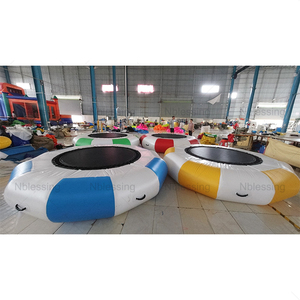Jouets aquatiques gonflables rotatifs amusants et excitants pour l'été, bateau UFO pour le divertissement, jouets aquatiques gonflables rotatifs - Product Image 2