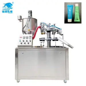 Fully Automatic Plastic Tube Toothpaste Tube Filling And Sealing Machine Hopper With Heating And Stirring Function