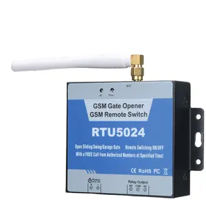 אלחוטי מרחוק RTU5024 GSM שער פותחן 2G/4G אופציונלי חכם בקרת נדנדה/הזזה דלת