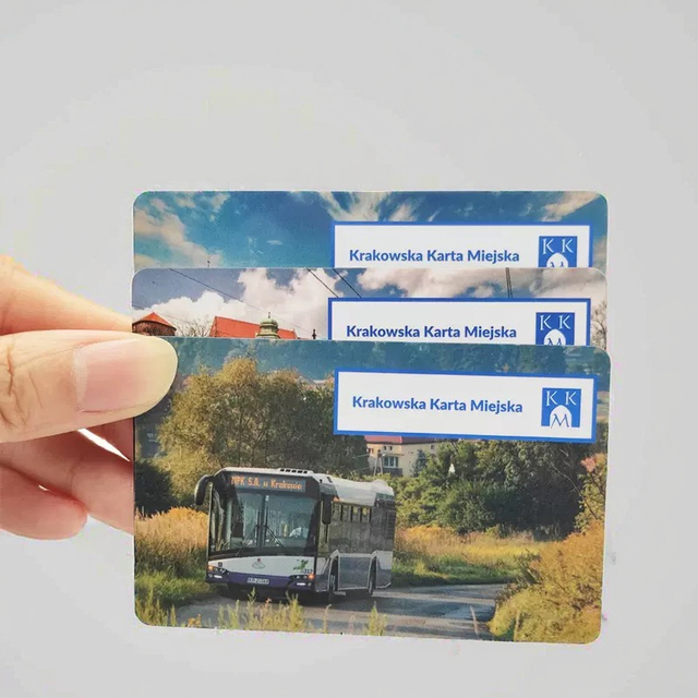 Custom Printing RFID MIFARE DESFire EV3 2K/4K/8K NFC Bus Payment Transportation Card