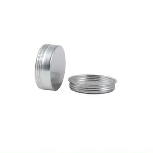 fabrikpreis 15 g silberne Sahnebehälter Premium-Metall-Säfte-Schachtel mit Aluminiumdeckel Gläser für Körpercreme-Verpackung