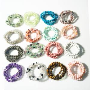 Хит продаж, 8 мм, натуральные целебные круглые хрустальные бусины, кварцевые браслеты, полированные ювелирные изделия, другие хрустальные изделия - Product Image 5