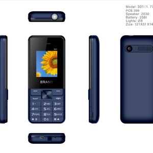 โทรศัพท์มือถือสำหรับผู้สูงอายุ T301 ลดราคาพิเศษ หน้าจอ 1.77 นิ้ว GSM 2G รองรับซิมคู่ โทรศัพท์มือถือขนาดเล็ก ทนทาน รับผลิตแบบ OEM ODM - Product Image 6