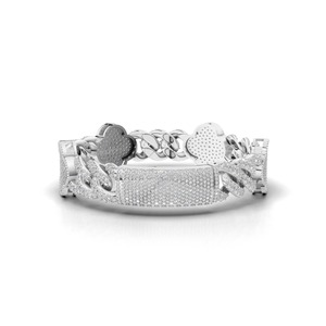 Bracelet Hiphop en Moissanite Diamantée, Vente Flash, Éclat Exceptionnel, Idéal pour Tenues Décontractées et Soirées, Disponible au Prix Export - Product Image 2