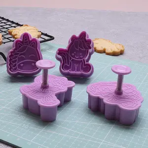 Home Kitchen Cookie And Biscuit Mould Sets Container Plastic Moulds For Cookies