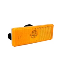 Nouvelles lampes de bus Jiuqiang WG-3.110 LED, boulon PE rectangulaire, 24V, feu de position latéral, 4117-00078, pièces de feux de bus, clignotants