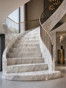 Lastra Grande in Marmo Bianco Pandora Naturale Lucidato a Mano, Base per Esposizione di Sculture e Design Grafico per Palcoscenici di Centri Culturali di Lusso - Product Image 4