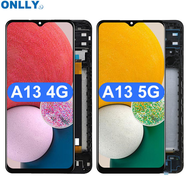 Original Screen for samsung A13 Screen Lcd Display with Touch Digitizer Assembly 5G A136 A136B 136B A136U Display