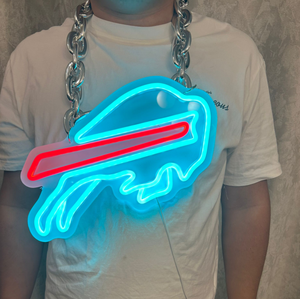 สร้อยคอรูปพัดขนาดใหญ่ไฟ LED 32ทีมบัลติมอร์เรเวนส์แบบสั่งทำได้อย่างรวดเร็วเพื่อเฉลิมฉลองการเชียร์ - Product Image 6