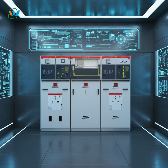 WZ XGN15-12(SF6) 12kV AC Metal-Enclosed Indoor Industrial Ring Network Switchgear (50/60Hz IP3X Power Distribution Customizable)