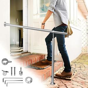 Lối vào lan can thép không gỉ lan can cầu thang lan can ngoài trời bên gắn góc có thể điều chỉnh tường lan can - Product Image 1