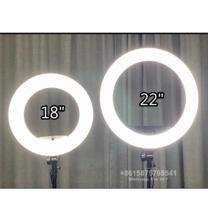 Anillo de Luz LED para Maquillaje FE-640II de 22'' para Influencers con Control Remoto de 2.4g, Soporte de Trípode, 100 vatios, CRI95 - Product Image 2