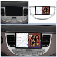 Système multimédia Android 14 120W X 6CH Série Katana pour Hyundai Rohens Genesis 2008 - 2013 8+256GB Lecteur DVD Radio de voiture Navigation DVD