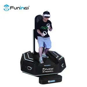 Portable Sport Motorized 1Vr Matrix Walking Simulator Shooting Treadmills 9d Running VR Machine For Home Shooting Game Simulator