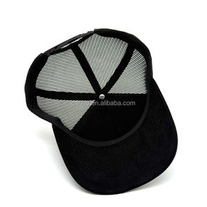 Cappelli Trucker in Camoscio con Ricamo 3D Personalizzato OEM/ODM, Stile Gotico, Retro in Rete, Visiera con Corda, Regolabili con Chiusura Snapback - Product Image 4