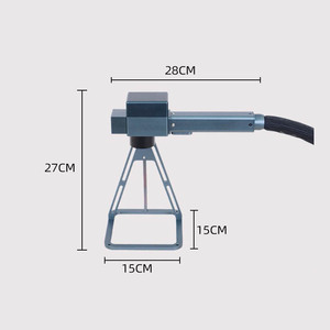 20W 30W 50W Mini Portable Fiber Laser Marking <b>Engraving</b> <b>Machine</b> Hand-Held Easy Operation Supports DXF/PLT/BMP Free Shipping Port - Product Image 4