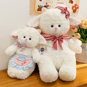 Juguete <span class=keywords><strong>de</strong></span> peluche <span class=keywords><strong>de</strong></span> cordero bebé, "Maa", muñeca <span class=keywords><strong>de</strong></span> <span class=keywords><strong>oveja</strong></span> lanuda suave, regalo <span class=keywords><strong>de</strong></span> cumpleaños <span class=keywords><strong>de</strong></span> San Valentín para niña linda, venta al por mayor disponible - Product Image 5