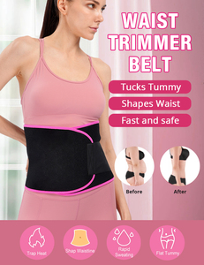 <span class=keywords><strong>Ceinture</strong></span> de sudation amincissante personnalisée pour la perte de poids, avec logo fitness, pour le sport et le sauna, pour sculpter les muscles abdominaux - Product Image 6