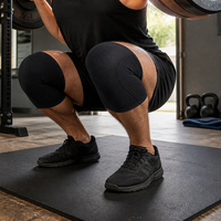 Genouillères de compression en néoprène 5 mm, résistantes, pour squats, musculation, powerlifting, entraînement en salle de sport, hommes et femmes