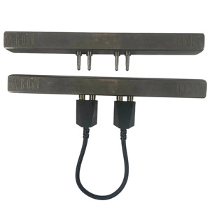 Máy tính tai nghe kép 3.5mm âm thanh <span class=keywords><strong>Jack</strong></span> <span class=keywords><strong>Adapter</strong></span> chuyển đổi cáp khuôn với vỏ bọc PVC - Product Image 3