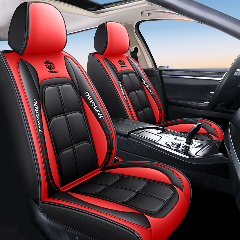 Xiangta Leather Car Seat Cushion Breathable Luxury Universal... 2
