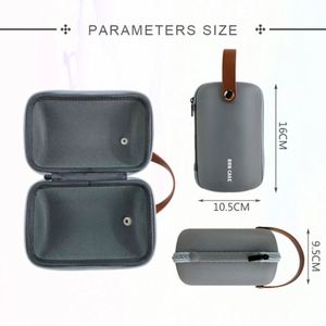 EVA <b>Carrying</b> <b>Case</b> 300ML Essential Oil Aromatherapy Aroma Diffuser Humidifier Waterproof PU Home Fragrance Stylish Bag Travel - Product Image 3