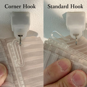 Gancho de Plástico Resistente para Colgar Cortinas, Excelente Calidad, Diseño de Eliminación Segura y Duradera, Rieles y Accesorios para Cortinas - Product Image 6