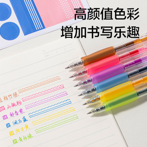 Bolígrafos de gel de colores Deli Sa503, punta de bala de 0,5 mm, para uso escolar y de oficina, cuerpo de plástico, escritura de alta precisión - Product Image 4