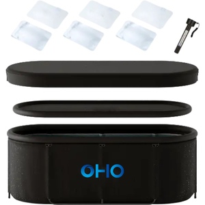 OHO Popular <span class=keywords><strong>Piscina</strong></span> de Hielo Portátil Ovalada para 1 Persona, <span class=keywords><strong>Piscina</strong></span> de Inmersión en Frío con Sistema de Enfriamiento - Product Image 6