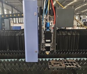 Máquina de Corte por Láser de Fibra de Placa Gruesa para Rieles de Tierra, 12000w 30000w, Cortadora de Chapa Metálica de Acero Inoxidable - Product Image 1