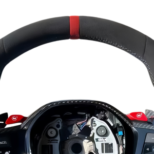 Volante Deportivo Personalizado de Gamuza para <span class=keywords><strong>BMW</strong></span> Serie G M3 M4 M5 E90 E92 G20 G05 330i 340i 440i 540i X3 X4 X5 G42 G80 G30 - Product Image 5