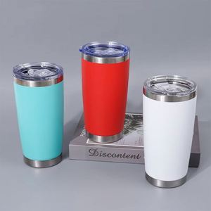 Vaso Térmico Personalizado de Acero Inoxidable de Doble Pared y 20 oz, Antiderrames, con Tapa y Pajita, Regalos Empresariales Ecológicos - Product Image 2