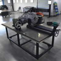 Banco de entrenamiento para el ensamblaje y desensamblaje de sistemas de propulsión de vehículos eléctricos, con capacidad de carga de 1.2 toneladas, para sistemas de motor de accionamiento de CA de vehículos eléctricos de nueva generación.