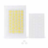 Patch Hydrocolloïde pour l'Acné, Patch Anti-Boutons, Imperméable, Respirant, Invisible, Ultra Fin, Traitement