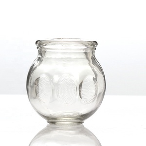 Ensemble de 4 tailles de bocaux <span class=keywords><strong>en</strong></span> <span class=keywords><strong>verre</strong></span> épais avec poignées pour doigts - Product Image 4