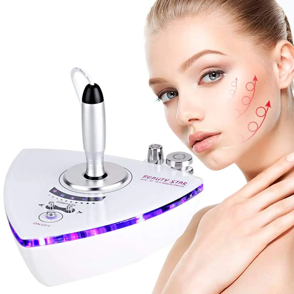 Máquina de levantamento facial de radiofrequência 3mhz RF Tripolar Sextupole Máquina de beleza anti-envelhecimento Dispositivo de emagrecimento corporal Ce