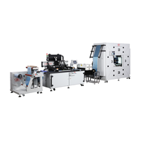 Imprimante à écran plat automatique grande taille haute vitesse LINGTIE pour étiquettes, zone d'impression maximale 500x1200mm, sécheur infrarouge/UV 1