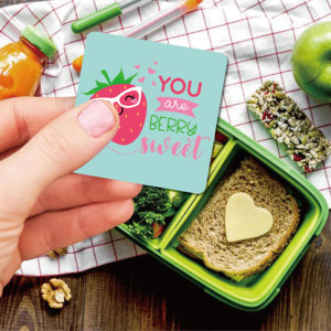 Fiambrera bonita con notas para niños, 60 Uds., surtido de divertidas tarjetas diarias con palabras inspiradoras de motivación para niños y niñas, fiambrera - Product Image 6