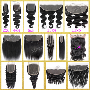 ชุดปิดผมลูกไม้ HD 2x6 แบบ 3+<span class=keywords><strong>1</strong></span> แพ็คเกจ พร้อมผมแท้บราซิล Remy 100% แบบ Super Double Drawn - Product Image 6